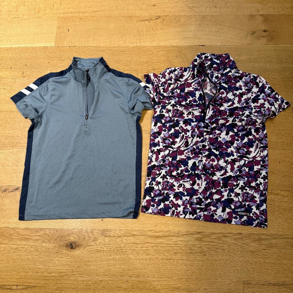 Kerrits Kids Ice Fil Short Sleeve (Medium)